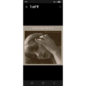 Taylor Swift OFFICIAL | 2026 12x24" (Hanging) Monthly Square Wall Calendar